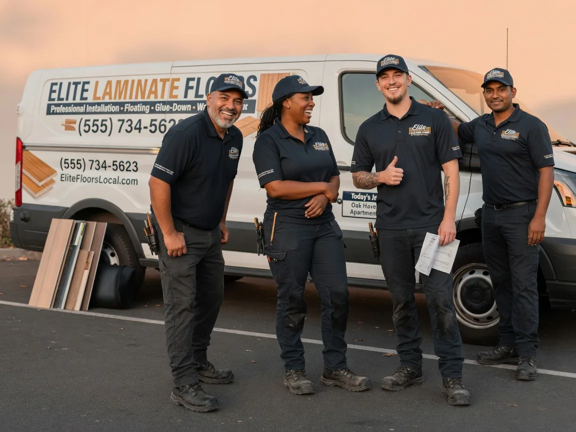 Laminate flooring installation company in Redgranite, WI
